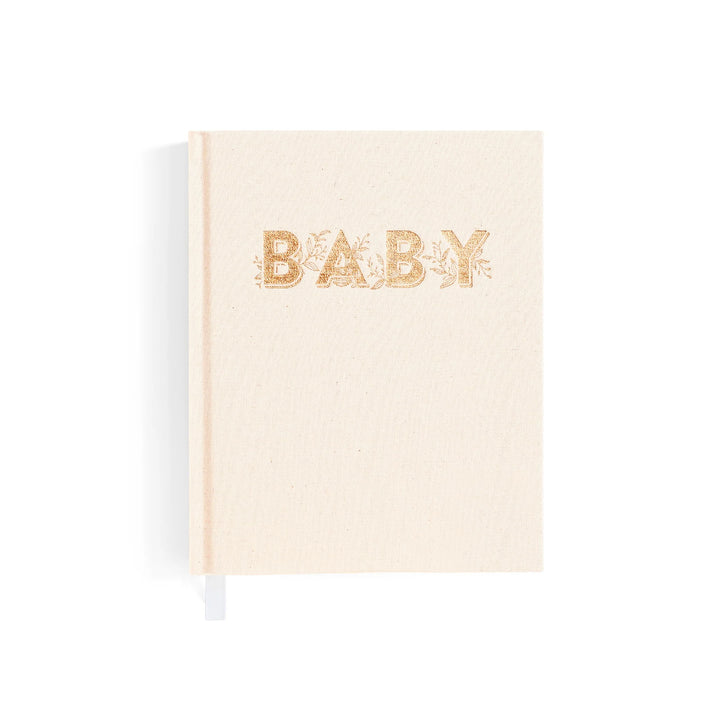Mini baby book oatmeal