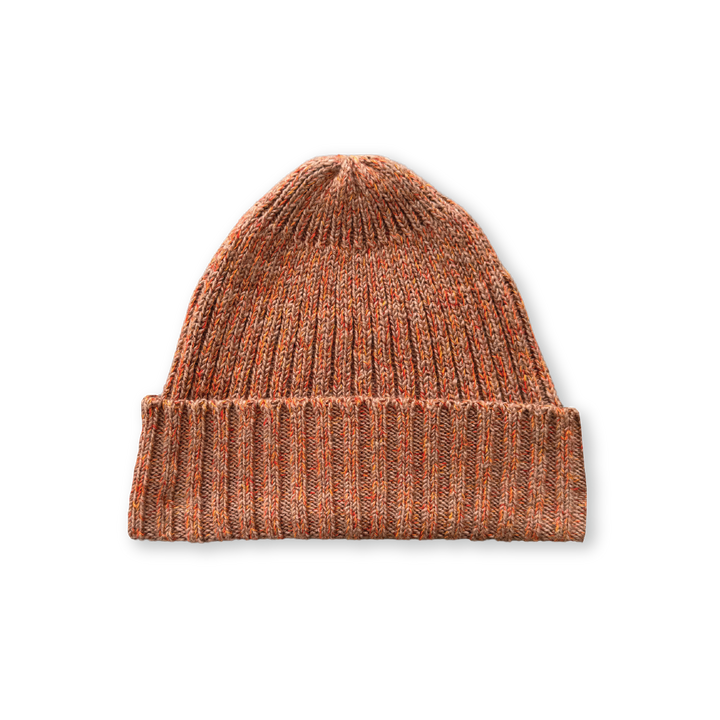 Fleck Yarn Pixie Beanie - Tawny