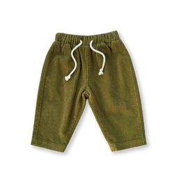 Organic Cord Pant Herb