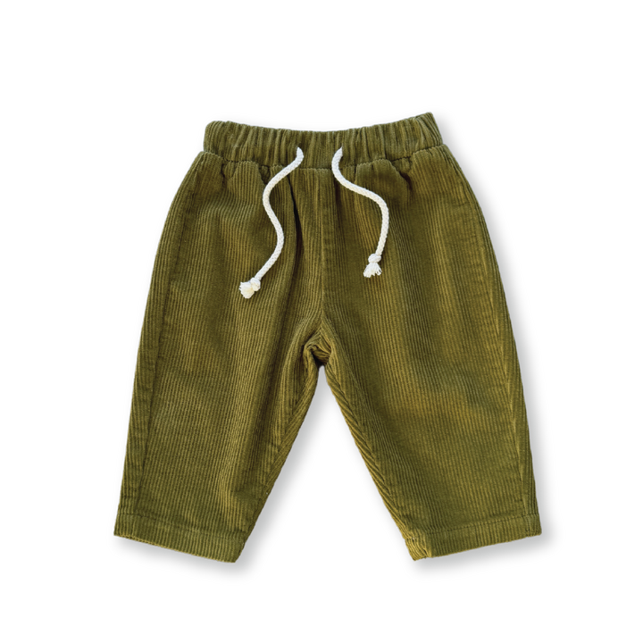 Organic Cord Pant Herb