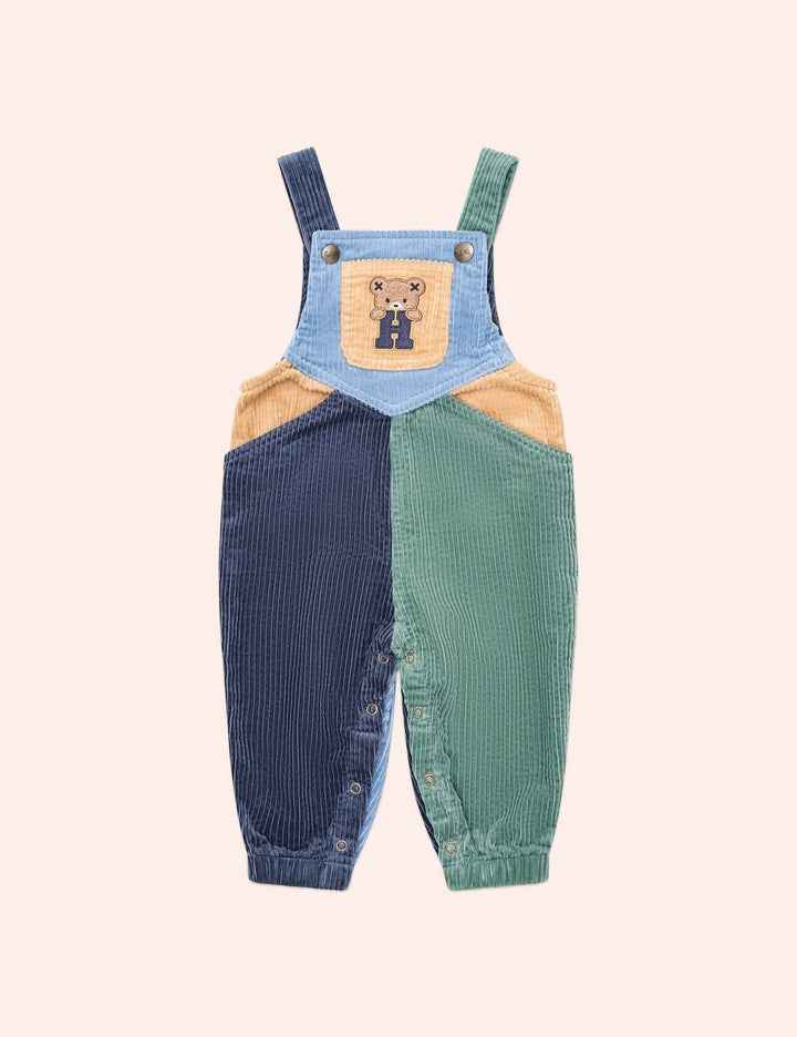 Midnight Colour Block Overalls