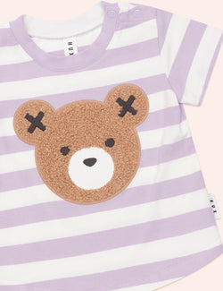 Furry Hux Orchid Stripe T'Shirt