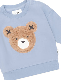 Stone Blue Furry Huxbear Sweatshirt