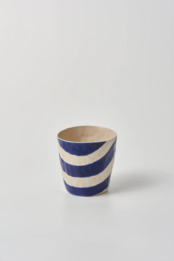 Cabana Stripe Tumbler - Blue