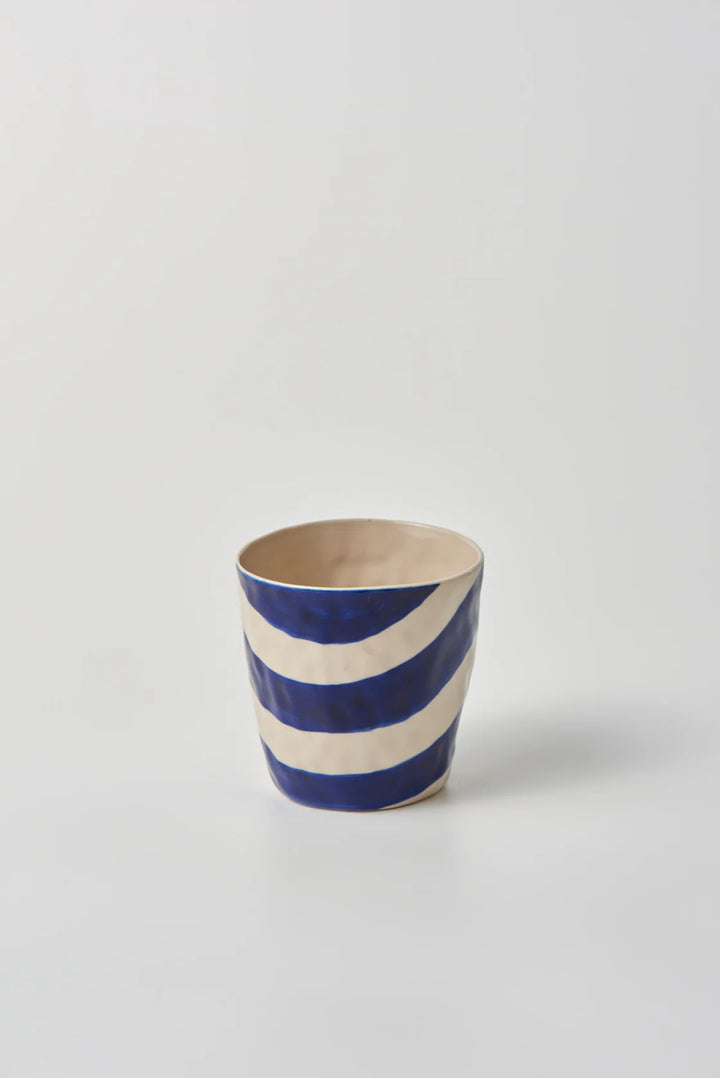 Cabana Stripe Tumbler - Blue