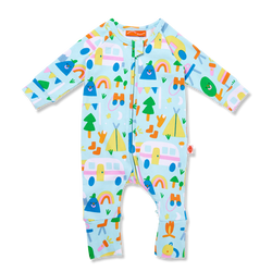 Happy Campers LS Romper