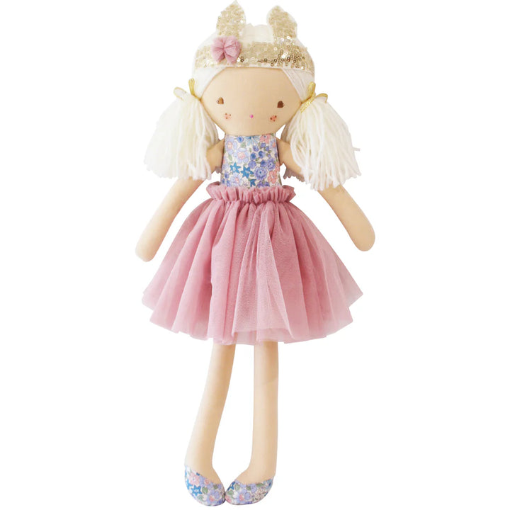 Sienna Bunny Crown Doll - Liberty Blue