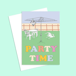 Australian Party Time Card