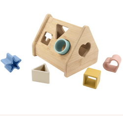 Wooden House Shape Sorter