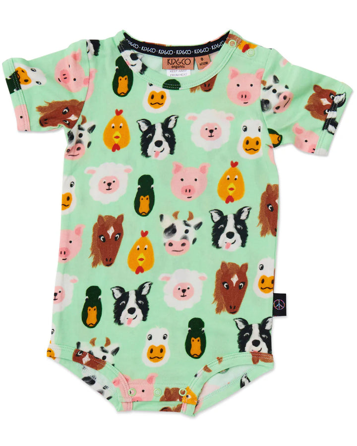 Farm Friends SS Romper