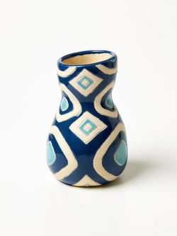 Impulse Blue Saturday Vase