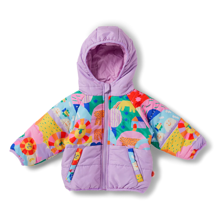 Rainbow Valley Kids Puffer Jacket