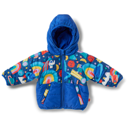 Rocket Ride Kids Puffer Jacket