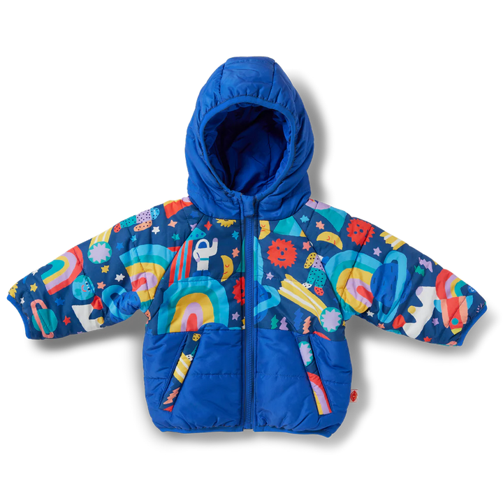 Rocket Ride Kids Puffer Jacket