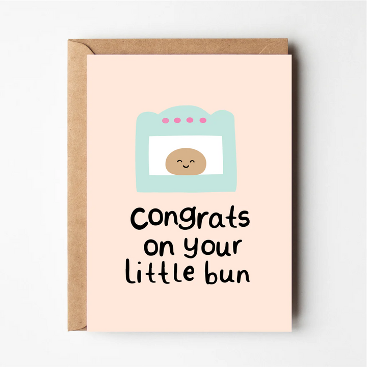 Congrat's On Your Little Bun