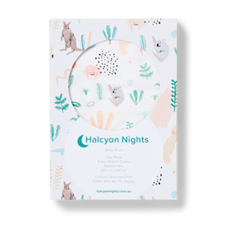 The Outback Dreamers Baby Wrap print by Halcyon Nights is full of native animals, plants and rocks. Made from the softest cotton and covered in this beautiful outback print illustrated by the talented Min Pin.