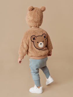 Teddy Bear Fur Jacket